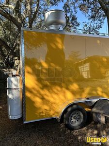 2025 7x14 Kitchen Food Trailer Air Conditioning Florida for Sale