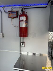 2025 7x14 Kitchen Food Trailer Exterior Customer Counter Florida for Sale