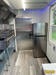 2025 7x14 Kitchen Food Trailer Stainless Steel Wall Covers Florida for Sale
