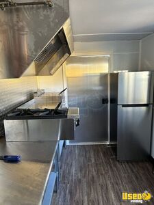 2025 7x14 Kitchen Food Trailer Stainless Steel Wall Covers Florida for Sale