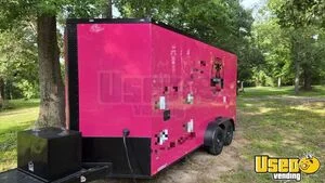 2025 7x16ta2 Kitchen Food Trailer Refrigerator Texas for Sale