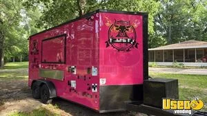 2025 7x16ta2 Kitchen Food Trailer Shore Power Cord Texas for Sale