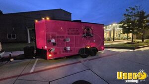 2025 7x16ta2 Kitchen Food Trailer Spare Tire Texas for Sale