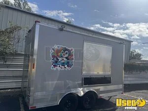 2025 8' x 14' Shaved Ice Trailer Snowball Concession Trailer for Sale in Texas!