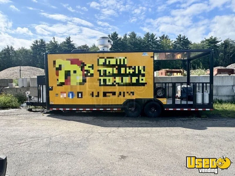 2025 8.5 X 24ta Kitchen Food Trailer Massachusetts for Sale