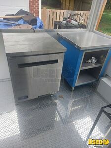 2025 8.5x14 Open Porch Bbq Barbecue Food Trailer Shore Power Cord Maryland for Sale