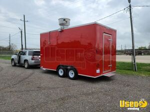 2025 8.5x16 Kitchen Food Trailer Air Conditioning Texas for Sale