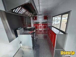 2025 8.5x16 Kitchen Food Trailer Concession Window Texas for Sale