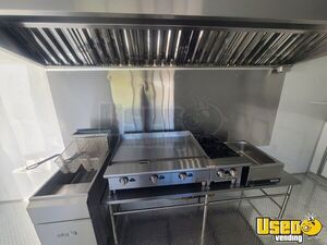 2025 8.5x16 Kitchen Food Trailer Exterior Customer Counter Texas for Sale