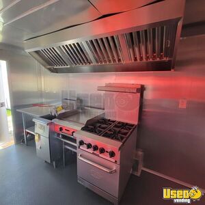 2025 8.5x16 V-nose Kitchen Food Trailer Shore Power Cord Florida for Sale