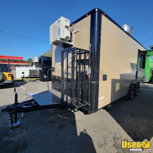2025 8.5x18 Concession Trailer Concession Trailer Concession Window Florida for Sale
