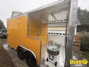 2025 8.5x18 Tandem Axle Enclosed Cargo Trailer Concession Trailer Cabinets North Carolina for Sale