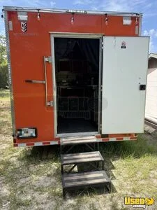 2025 8.5x18ta Concession Trailer Stainless Steel Wall Covers Florida for Sale
