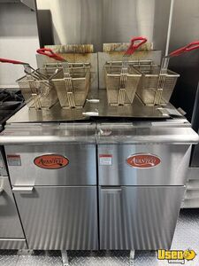 2025 85x20ta Kitchen Food Trailer Diamond Plated Aluminum Flooring Minnesota for Sale