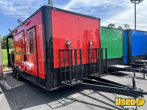 2025 8.5x22 Barbecue Food Trailer Air Conditioning Georgia for Sale