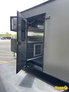 2025 8.5x22ta Concession Trailer Diamond Plated Aluminum Flooring Florida for Sale