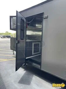 2025 8.5x22ta Concession Trailer Diamond Plated Aluminum Flooring Florida for Sale