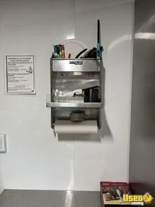2025 8.5x32 Black W/bo Cust Conc-11401 8.5'x32' Black W/ Blackout Custom Concession Kitchen Food Trailer Breaker Panel Colorado for Sale
