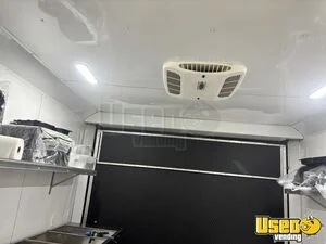 2025 8.5x32 Black W/bo Cust Conc-11401 8.5'x32' Black W/ Blackout Custom Concession Kitchen Food Trailer Hot Water Heater Colorado for Sale