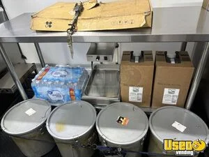 2025 8.5x32 Black W/bo Cust Conc-11401 8.5'x32' Black W/ Blackout Custom Concession Kitchen Food Trailer Triple Sink Colorado for Sale