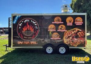 2025 8’x16’ Kitchen Food Trailer Concession Window Indiana for Sale