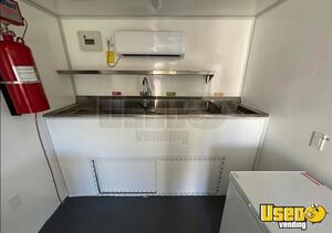 2025 8’x16’ Kitchen Food Trailer Fire Extinguisher Indiana for Sale