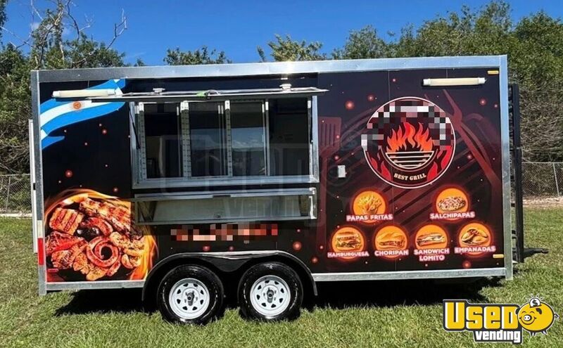 2025 8’x16’ Kitchen Food Trailer Indiana for Sale