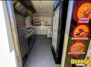 2025 8’x16’ Kitchen Food Trailer Reach-in Upright Cooler Indiana for Sale