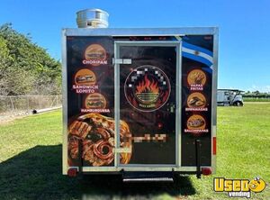 2025 8’x16’ Kitchen Food Trailer Reach-in Upright Cooler Indiana for Sale