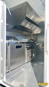 2025 8x18 Kitchen Food Trailer Prep Station Cooler California for Sale