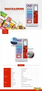 2025 Bandeng Model# Bd6610-22td Ams Combo Vending Machine 5 Maryland for Sale