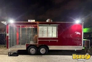 2025 Barbecue Concession Trailer New Build Food Trailer Concession Window Texas for Sale
