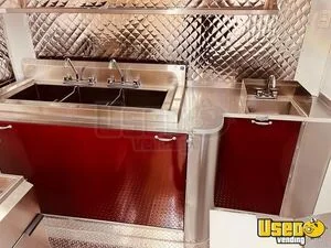 2025 Barbecue Concession Trailer New Build Food Trailer Exhaust Hood Texas for Sale