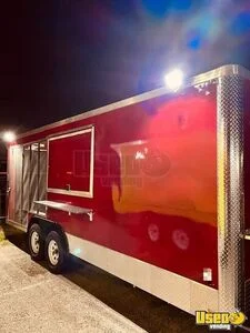 2025 Barbecue Concession Trailer New Build Food Trailer Insulated Walls Texas for Sale