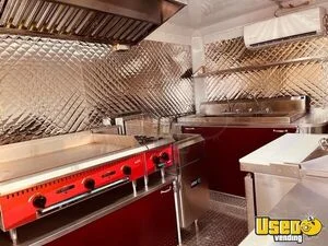 2025 Barbecue Concession Trailer New Build Food Trailer Stovetop Texas for Sale