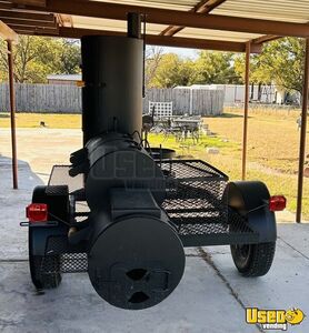 2025 Bbq Smoker Trailer Open Bbq Smoker Trailer 4 Texas for Sale