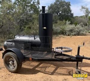 2025 Bbq Smoker Trailer Open Bbq Smoker Trailer 6 Texas for Sale