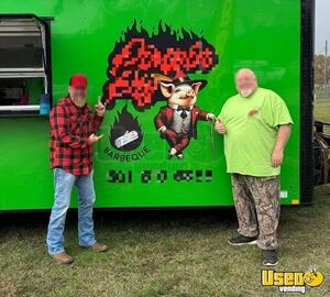 2025 Bbq Trailer Barbecue Food Trailer Air Conditioning Arkansas for Sale