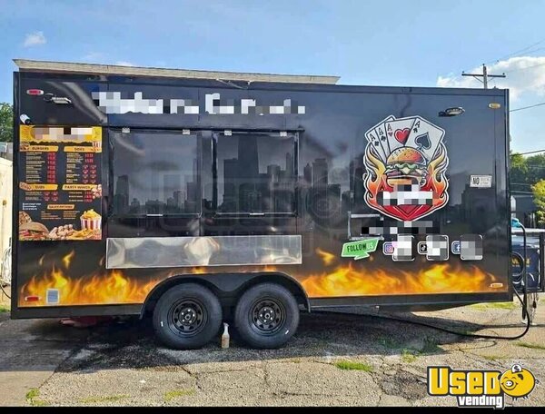 2025 Box 2025 Kitchen Food Trailer Illinois for Sale