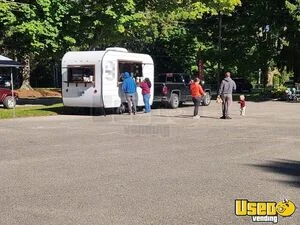 2025 Business Series 16 Beverage - Coffee Trailer Exterior Customer Counter Michigan for Sale