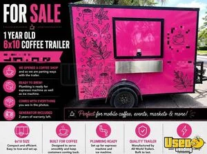 2025 Coffee Beverage - Coffee Trailer Fresh Water Tank Florida for Sale