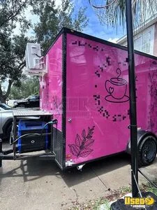 2025 Coffee Beverage - Coffee Trailer Stainless Steel Wall Covers Florida for Sale
