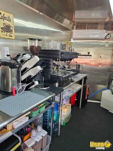 2025 Coffee Trailer Beverage - Coffee Trailer Diamond Plated Aluminum Flooring Florida for Sale