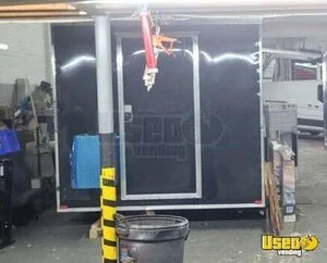 2025 Concession Kitchen Food Trailer Stainless Steel Wall Covers New Jersey for Sale