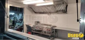2025 Concession Kitchen Food Trailer Upright Freezer New Jersey for Sale