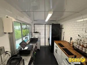 2025 Concession Trailer Beverage - Coffee Trailer Exterior Customer Counter Florida for Sale