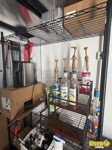 2025 Concession Trailer Beverage - Coffee Trailer Ice Bin Florida for Sale