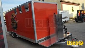 2025 Concession Trailer Concession Trailer Diamond Plated Aluminum Flooring Oregon for Sale