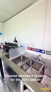 2025 Concession Trailer Concession Trailer Exterior Customer Counter Rhode Island for Sale