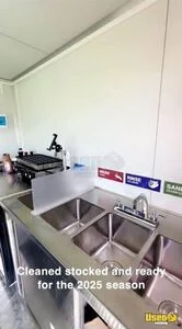 2025 Concession Trailer Concession Trailer Exterior Customer Counter Rhode Island for Sale